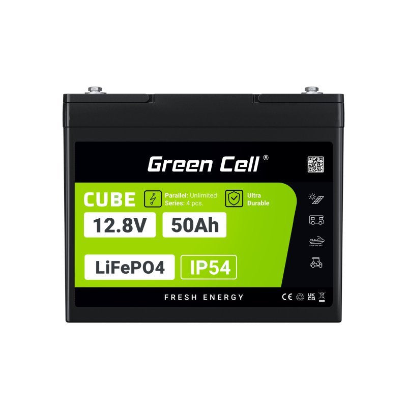 EAN 5904326374867 - Green Cell LFPGC12V50AH batería para sistema ups Fosfato de hierro-litio (LiFePo4) 12 V 50 Ah imagen 11