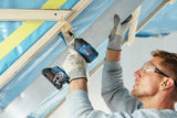 Atornillador De Impacto Bosch Professional  Inalámbrico Gdr 18v-200 Professional Solo, 18 Voltios Azul/Negro, Sin Batería Ni Cargador 06019j2105