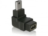 Delock Adaptador Usb-B Mini 5pin Macho/Hembra 90°Angular