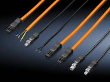 Rittal Cable De Conexión L3000mm Naranja 5 Unidades