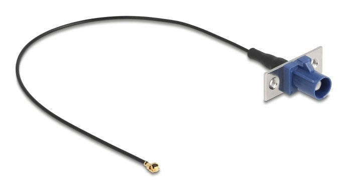 EAN 4043619907311 - DeLOCK 90731 cable coaxial 1.13 0,2 m FAKRA C I-PEX MHF1 Negro, Azul imagen 1