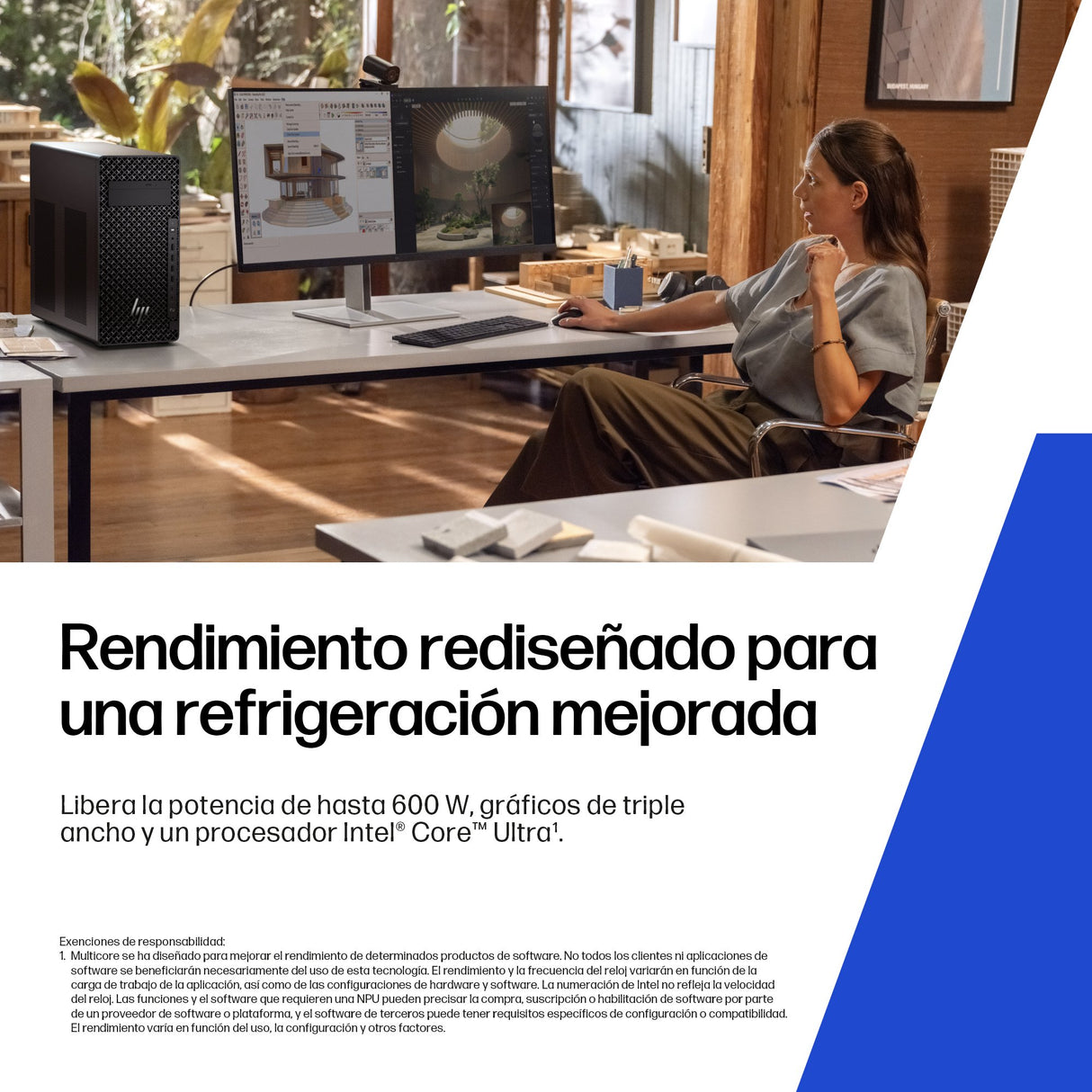 EAN 0826581352389 - HP None Intel Core Ultra 7 265K 32 GB DDR5-SDRAM 1 TB SSD Windows 11 Pro Torre Puesto de trabajo AI Works imagen 4