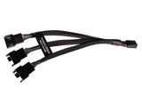 Alphacool Y-Splitter 4-Pin Auf 3x 4-Pin Pwm 15cm - Negro