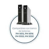 EAN 5605922026944 - Phasak PH 9315 sistema de alimentación ininterrumpida (UPS) Doble conversión (en línea) 1,5 kVA 1350 W 4  imagen 7