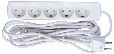 EAN 5704174259695 - Microconnect GRU0055WDK base múltiple 5 m 5 salidas AC Interior Blanco imagen 1