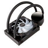 Unykach Aquastorm 120 Kit De Refrigeracion Liquida - Ventilador De 120mm - Iluminacion Rgb - Visualizacion Temperatura Cpu - Tubo De 335mm