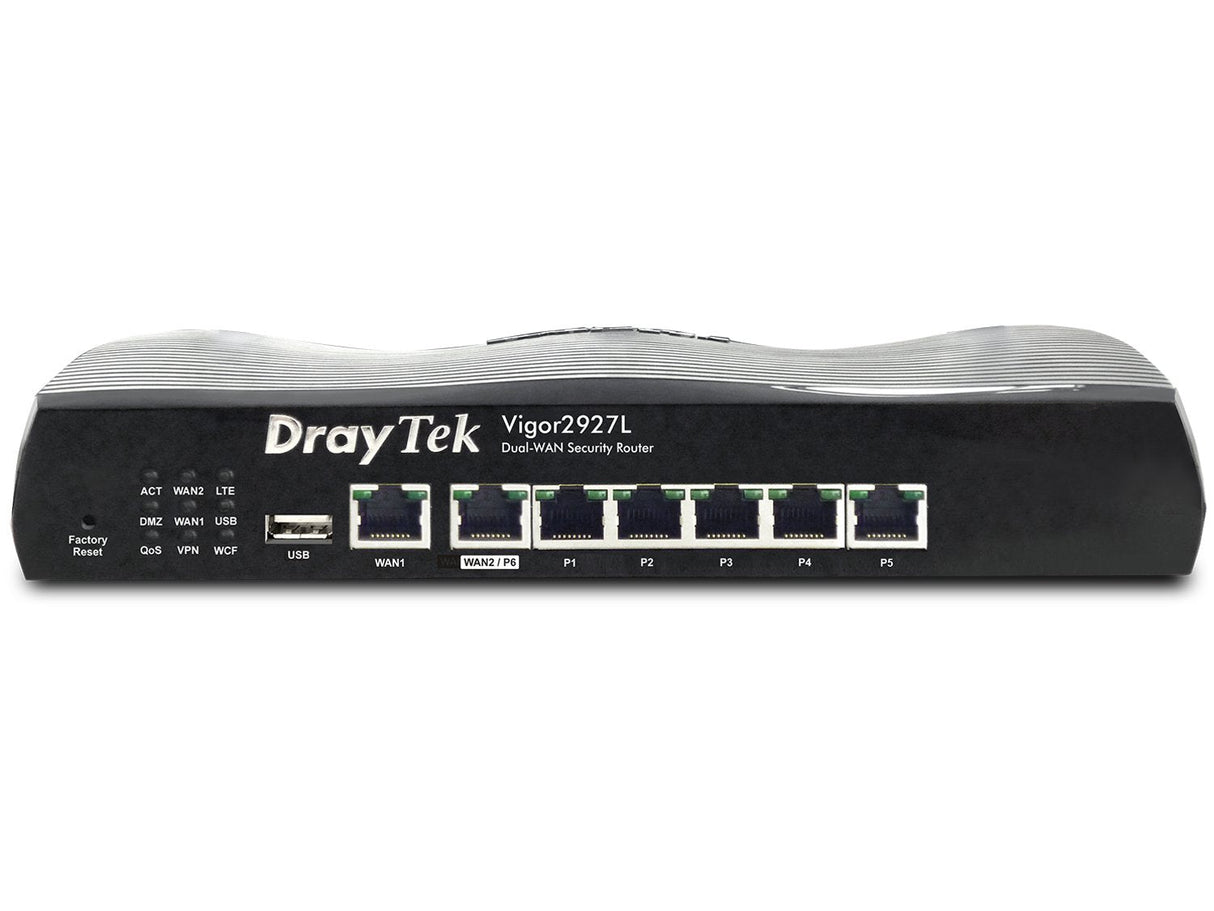 EAN 4710484740595 - DrayTek Vigor2927L router inalámbrico Gigabit Ethernet 4G Negro imagen 3