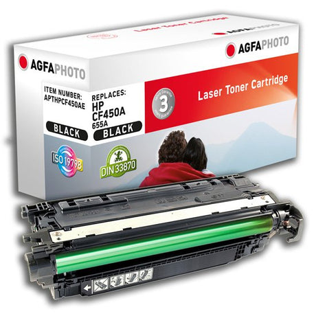 EAN 4250164857682 - AgfaPhoto APTHPCF450AE cartucho de tóner 1 pieza(s) Compatible Negro imagen 1