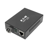 Eaton Tripp Lite Gigabit Multimode Fiber To Ethernet Media Converter Poe+ International Power Cables 10/100/1000 Lc 850 Nm 550 M (1 804 Ft.)