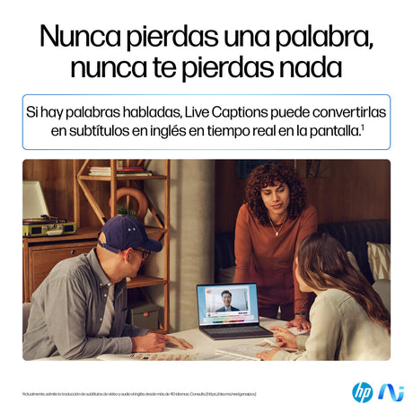 EAN 0198701252214 - HP OmniBook X 14-fe0008ns Copilot+ PC Qualcomm Snapdragon X1E-78-100 Portátil 35,6 cm (14") Pantalla táct imagen 12