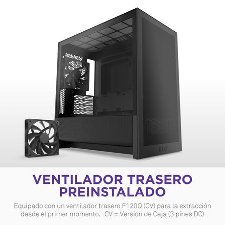 EAN 5056547207988 - NZXT H9 H3 Flow Midi Tower Negro imagen 9