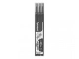 Pilot Pen Recambio De Bolígrafo De Gel Negro 0.3 Mm 3 Ud.