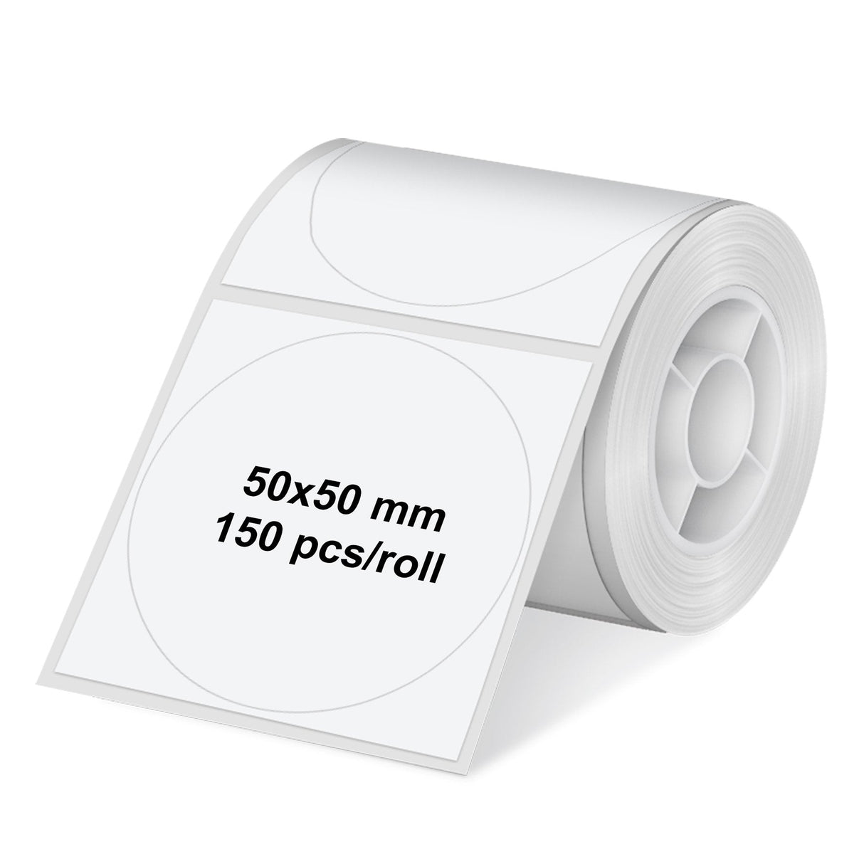 Olympia Etikettenrolle Para Pm220 Rund Blanco