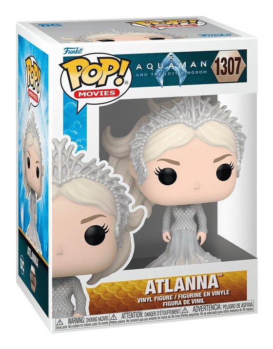 Figura Pop Dc Comics Aquaman Y El Reino Perdido Atlanna