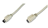 EAN 4016032303978 - Digitus AK-590200-020-E cable ps/2 2 m 6-p Mini-DIN Beige imagen 1