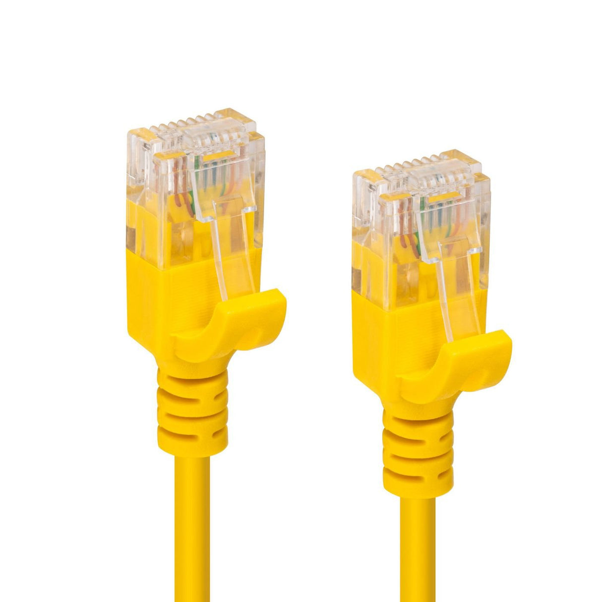 EAN 5704174044604 - Microconnect V-UTP6A05Y-SLIM cable de red Amarillo 5 m Cat6a U/UTP (UTP) imagen 2