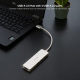 Hub Usb 3.0 Nanocable 10.16.4602 4xusb Gris
