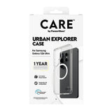 Panzerglass Care Urban Explorer Case Transp.W. Blanco Qi Samsung Galaxy S26 Ultra