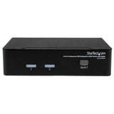 Startech Conmutador Switch Profesional Kvm 2 Puert
