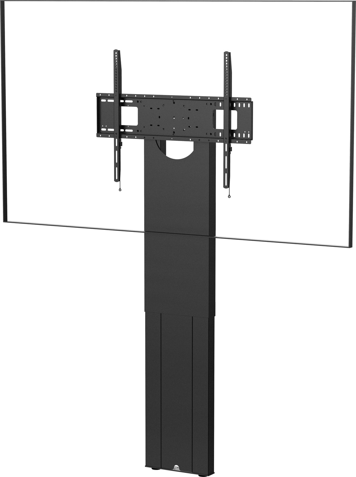 Soporte A Suelo Ajustable Manualmente En Altura Para Pantallas Grandes De Vision Garanta Durante Toda La Vida Til Del Producto De Alta Resistencia Apto Para Pantallas De Hasta 100" Con Tamaos Vesa De Hasta 800 X 600 Se Fija A La Pared Y Tra