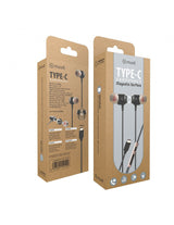 Auriculares Muvit M1c Usb Tipo C Negro