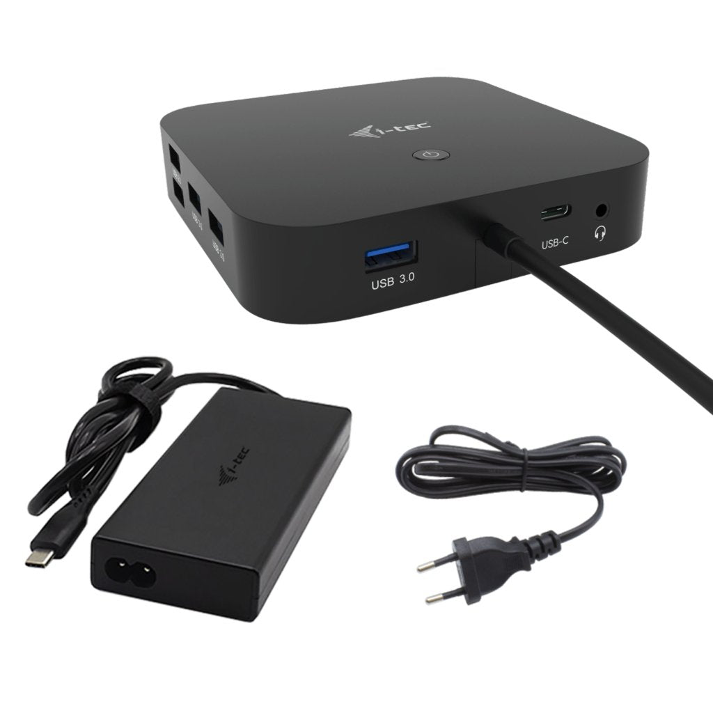 I-Tec Usb-C Hdmi+2x Dp Charger I-Tec Dock Pd 100wcharger 112w