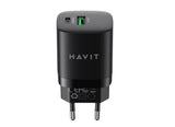 EAN 6950676204377 - Havit UC30EU cargador de dispositivo móvil Smartphone Negro Carga rápida Interior imagen 2