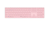 Rapoo E9800m Teclado Bluetooth Qwerty Rosa