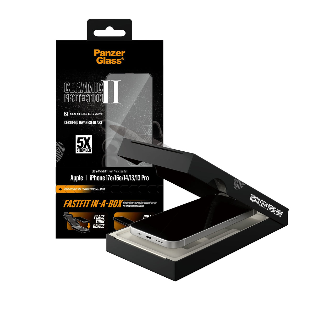 Protector Panzerglass Ceramic Screen Iphone 17e/16e/14/13/13 Pro