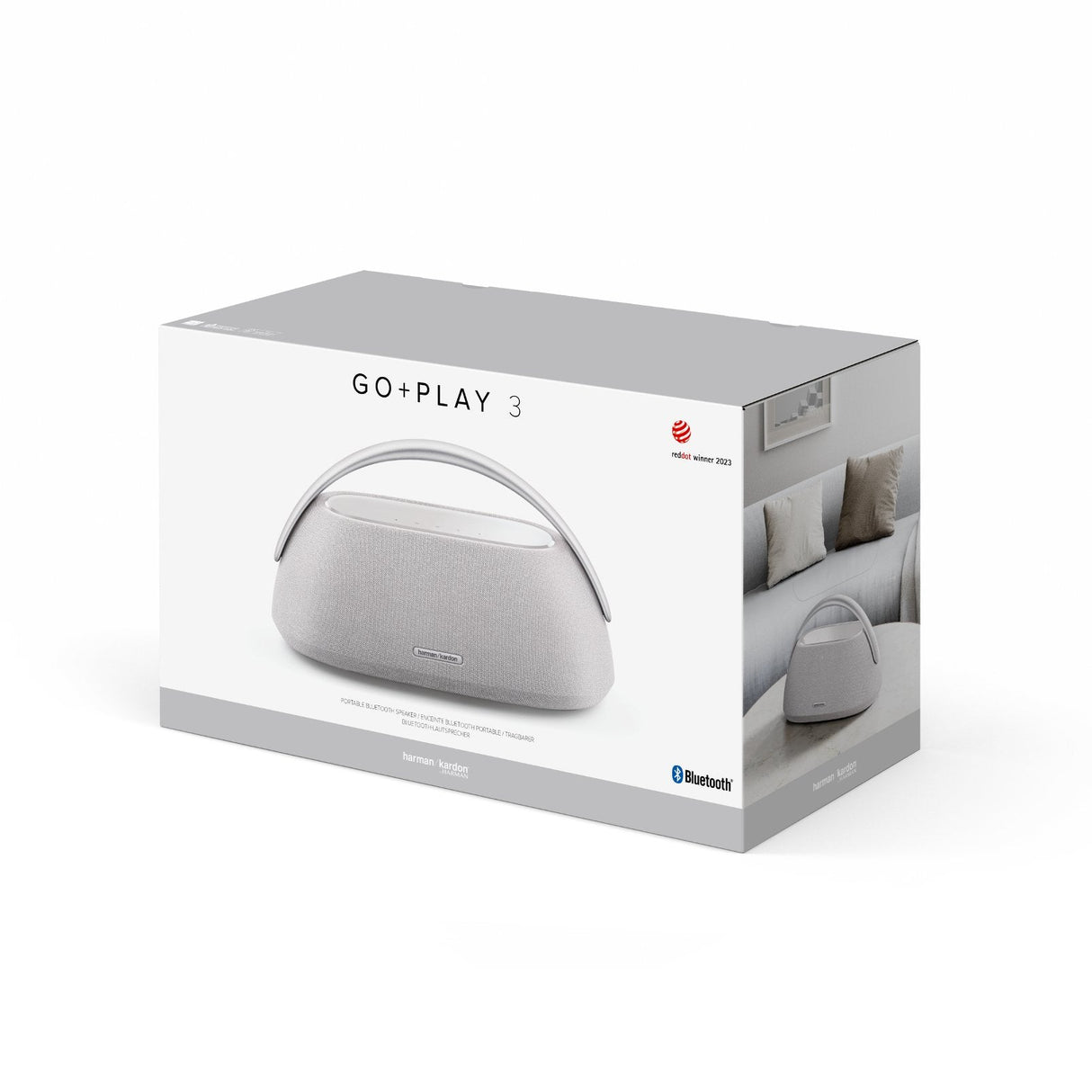 Altavoz Portátil Harman/Kardon Go + Play 3  Estéreo Gris, Plata 160 W