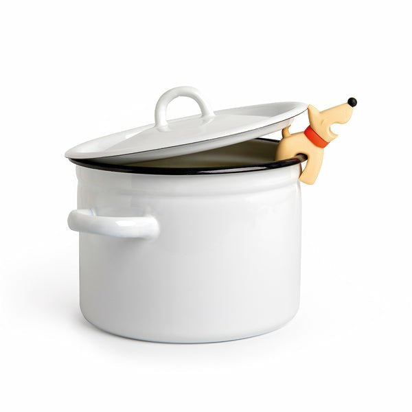 Ototo  Buddy Sandstone Beige Spoon Holder & Steam Releaser