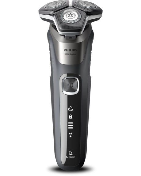 EAN 8720689007863 - Philips SHAVER Series 5000 S5887/10 afeitadora Máquina de afeitar de rotación Recortadora Gris imagen 2