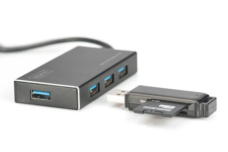 EAN 4016032444244 - Digitus DA-70240-1 hub de interfaz USB 3.2 Gen 1 (3.1 Gen 1) Type-A 5000 Mbit/s Negro imagen 4