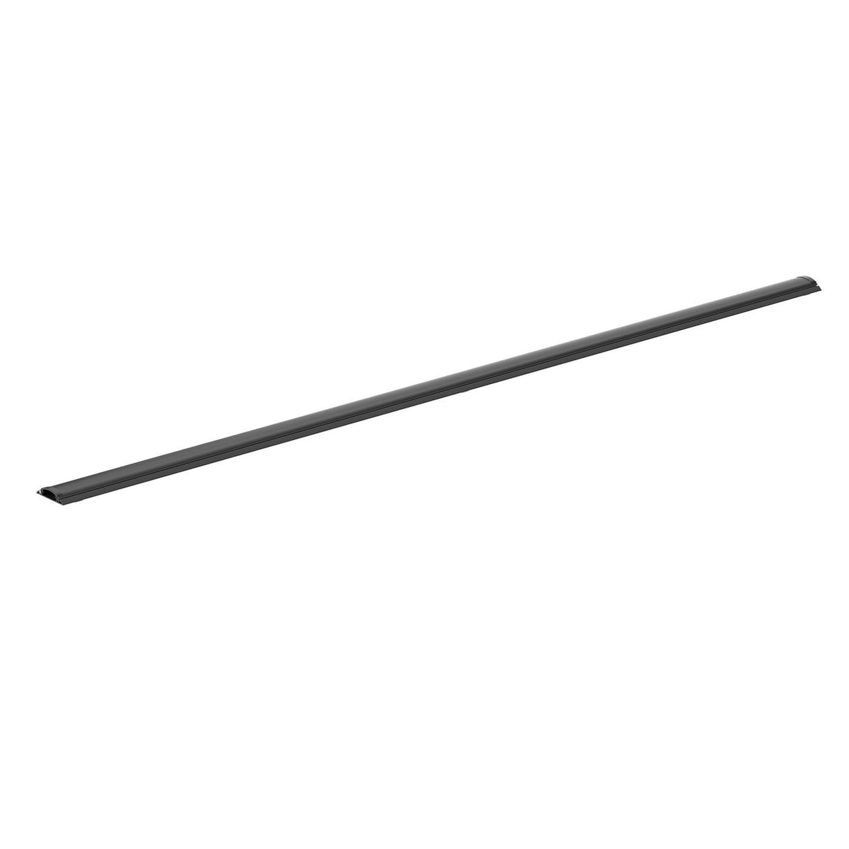 Floor Channel - Straight,  Black 2m