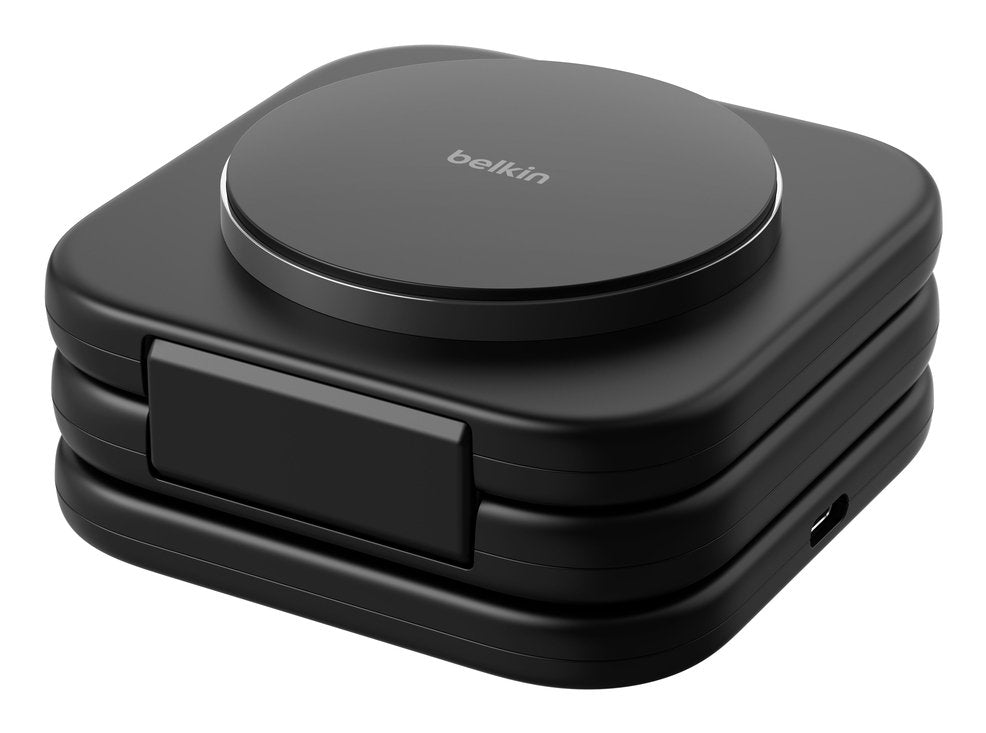 Belkin Boost Charge Pro Qi2 3in1 Magn.Reiselade.+Tipps Wiz024hqbk