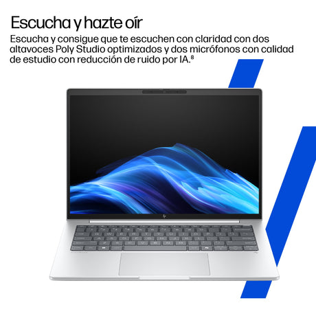 EAN 0821844052549 - HP EliteBook 8 G1i Next Gen AI PC Wolf Pro Security Edition Copilot+ PC Intel Core Ultra 5 226V Portátil  imagen 9
