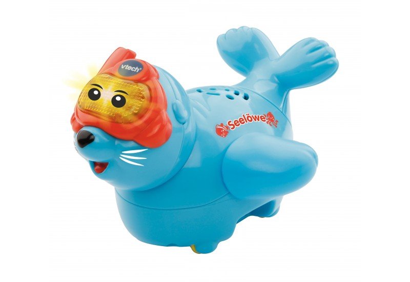Vtech Hace El Mundo De Los Baños De Bebé: León Marino, Juguete De Baño 80-187404