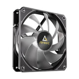 Kit 3 Ventiladores Pc  Auxiliar P12 A-Rgb Negro Antec Pack De 3/ Argb Pwm 120mm/ Anti-Vibration