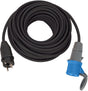 EAN 4007123686681 - Brennenstuhl 1132910100 base múltiple 25 m Exterior Negro, Azul imagen 1