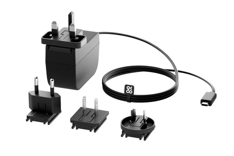 EAN 5060214370516 - OKdo T7715DV adaptador e inversor de corriente Interior 15,3 W Negro imagen 1
