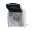 EAN 4011395210222 - Busch-Jaeger 3120 EWB-53 toma de corriente Tipo F Gris, Blanco imagen 1