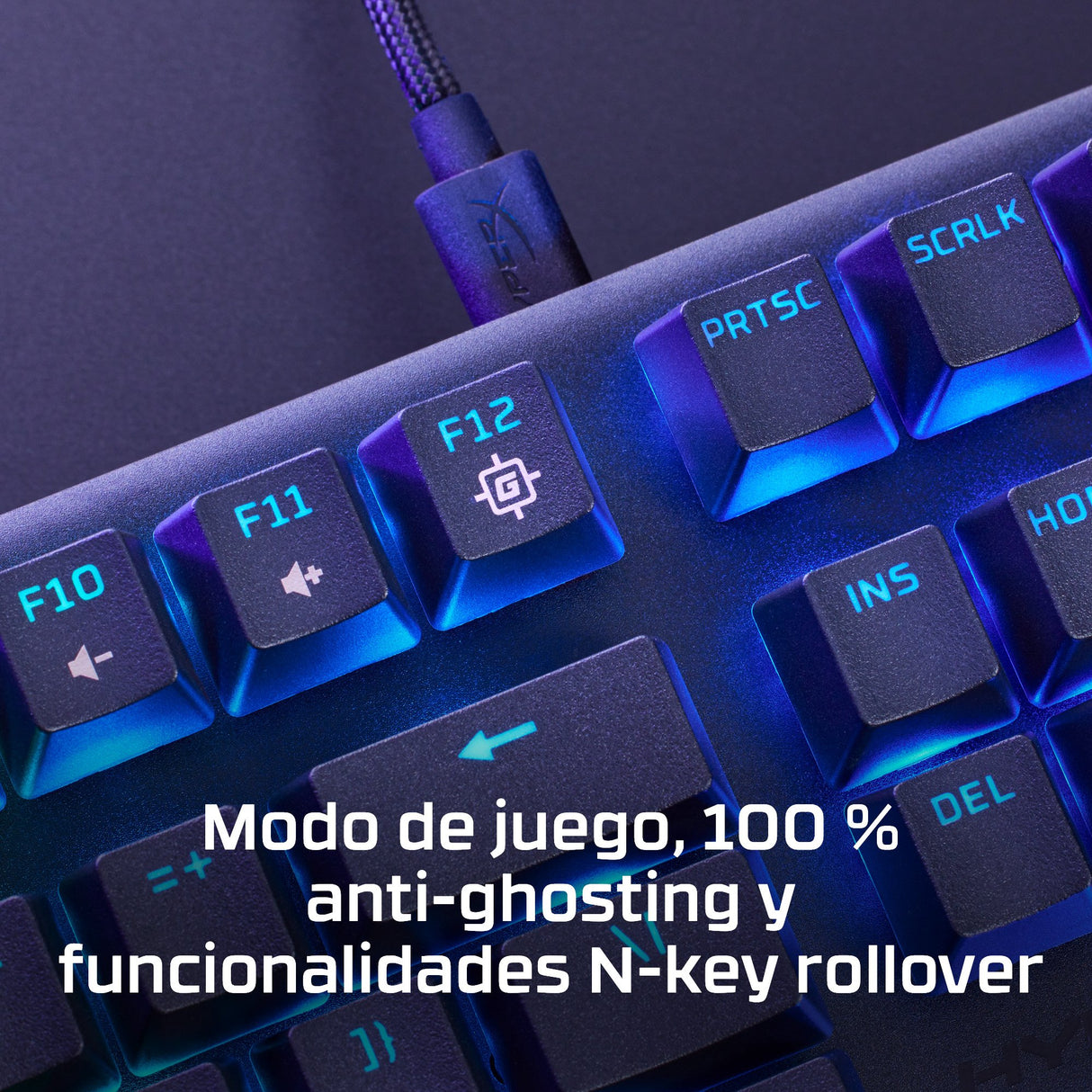 EAN 0196548062249 - HyperX Alloy Origins Core PBT HX Red Gaming Keyboard teclado Juego USB Negro imagen 6