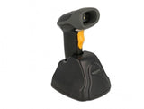 Delock 2,4 Ghz Barcode Scanner 1d Und 2d Mit Estación De Carga