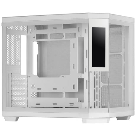 EAN 8435693113133 - Mars Gaming MC3TCORELCDW carcasa de ordenador Midi Tower Blanco imagen 4