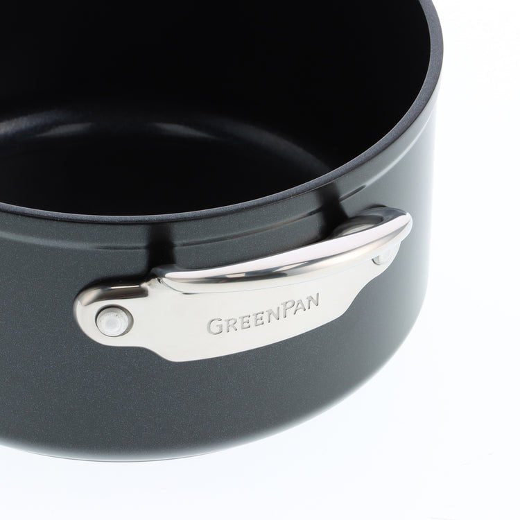 Greenpan Barcelona Pro Kasserolle 24cm Schwarz