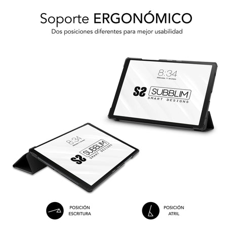 EAN 8436586742935 - SUBBLIM FUNDA TABLET SHOCK CASE SAMSUNG TAB A9 8.7'' NEGRO Folio imagen 5