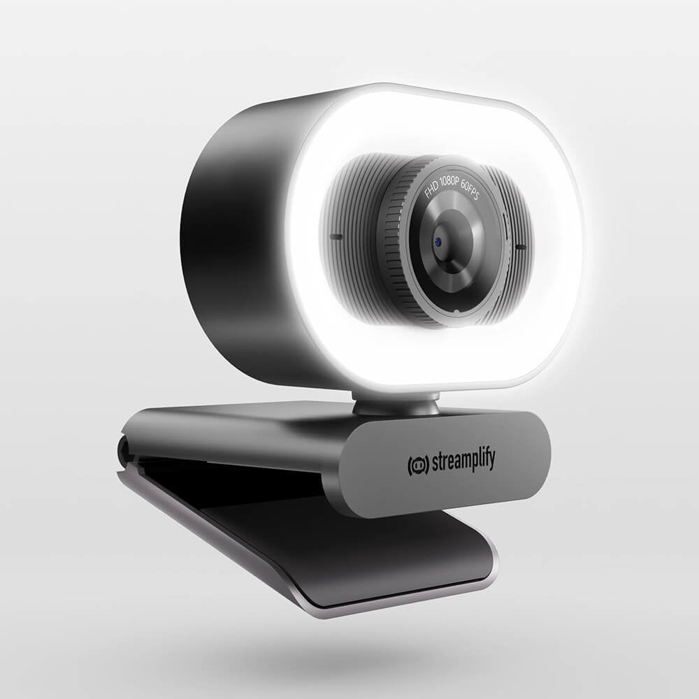 Webcam Streamplify Cam Plus Fullhd 60fps With Ring Light -