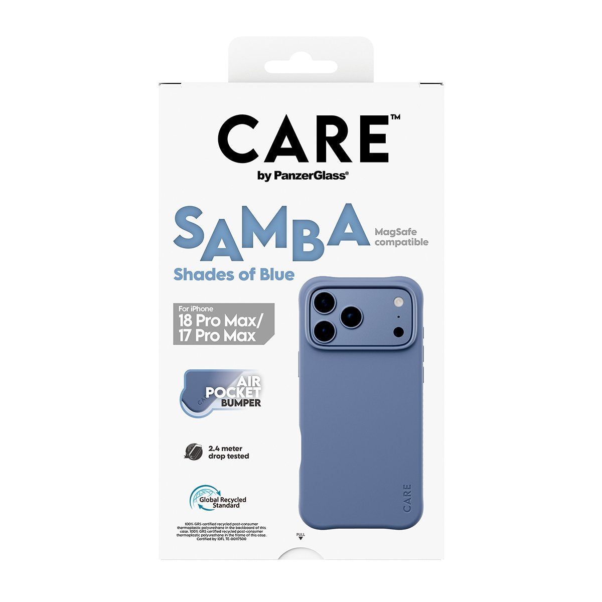 Care Samba Case Shades Blue Magsafe Ip 18pmx 17pmx