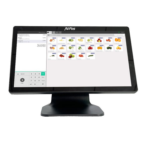 EAN 0646680753234 - AVPos AVP-K4000B-MAX Terminal Punto Venta (TPV) 47 cm (18.5") 1366 x 768 Pixeles Pantalla táctil imagen 1
