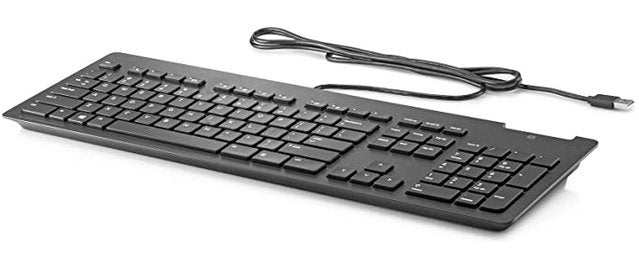 EAN 5715063459355 - HP 911502-051 teclado Oficina USB AZERTY Francés Negro imagen 1